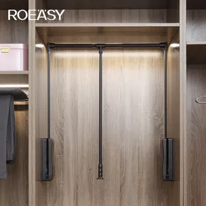 Bedroom automatic lifting clothes rack hanging clothes for bedroom and living room lifting hanging clothes more convient