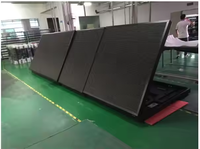 Panneau d'affichage de voiture double face Pantallas Écran publicitaire vidéo HD sans fil Taxi Top Led Display