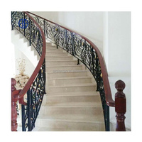 Balustrades de soudure en usine, rampes d'escalier, Balustrades modernes en fer, garde-corps d'escalier