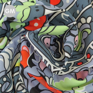 95% Polyester 5% Spandex In Tùy Chỉnh Kỹ Thuật Số Hoa Thiết Kế 4 Cách Spandex Vải Cho Phụ Nữ Quần Áo Châu Phi Thiết Kế Áo Sơ Mi Vải - Product Image 6