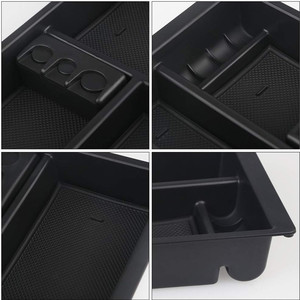 Reposabrazos <span class=keywords><strong>de</strong></span> almacenamiento secundario paleta caja coche centro <span class=keywords><strong>de</strong></span> la consola organizador para 14-18 Chevy - Product Image 4