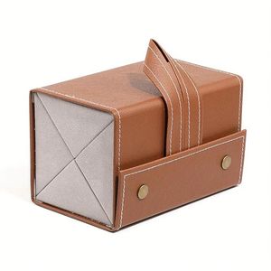 Estuche Organizador de Gafas de Sol de Cuero con Compartimentos para Exhibición de Lentes, Accesorio para Hombres y Mujeres - Product Image 5