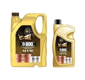Olio motore benzina Full sintetico SP 5W-40 1l ISO lubrificante certificato con liquido freni antiusura olio motore - Product Image 2