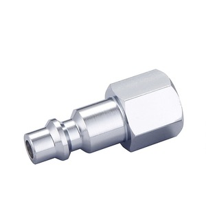 Iron 1/4 Npt Internal <b>Thread</b> Quick Insert Fitting Pneumatic <b>Tool</b> Accessory - Product Image 1