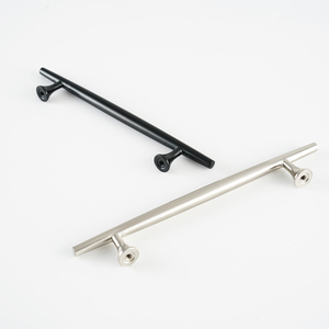 Modern Cabinet Pulls Solid Zinc Alloy Drawer Bar Handles Brushed Satin Nickel Furniture Pulls for Cabinets Wardrobe Dresser - Product Image 3