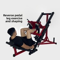 Machine à presser les jambes et appareil de squat à barre double fonction en acier – Équipement de gym de qualité professionnelle pour la remise en forme à domicile