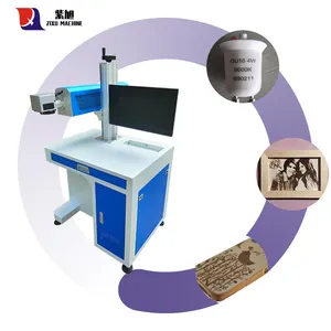 ZIXU 60W-100W CO2 Laser Marking Machine for Cloth Buttons High Quality Device for Efficient Marking