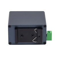 Transceiver Serat Optik Mini Industri ATD-IDS2F4E-SC Din Rail Outdoor 9-57V 100Mbps Media Converter 4 Port RJ45 2 SC