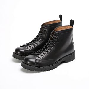 Bottes montantes pour hommes style britannique 2025 – Bottes de moto résistantes à l'usure à lacets pour l'automne et l'hiver - Product Image 2