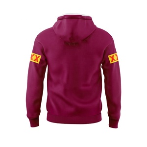Sweat-shirts de rugby à sublimation, épais et chauds, personnalisables avec numéro et nom, pour l'entraînement, vêtements de football australien, manches courtes d'été pour la ligue de rugby - Product Image 5