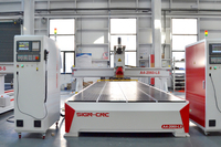 Router CNC de Aluminio de 9kW y 2000x6000mm con Refrigeración por Nebulización |   Centro de Mecanizado CNC Lineal de 8 Herramientas con ATC para Trabajos en Aluminio y Madera