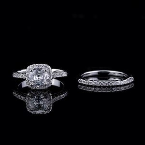 Platinum Plated Zircon Stackled Shiny Cubic Zirconia Stacked <b>Ring</b> Open <b>Adjustable</b> <b>Ring</b> Women Wedding Jewelry Index Finger <b>Ring</b> - Product Image 2