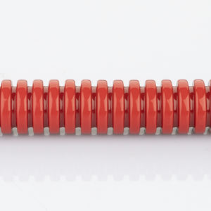 <span class=keywords><strong>Tuyau</strong></span> ondulé en acier inoxydable rouge et bleu, <span class=keywords><strong>tuyau</strong></span> de plomberie en acier plaqué PVC, 1,0 Mpa <span class=keywords><strong>pour</strong></span> l'isolation thermique de l'<span class=keywords><strong>eau</strong></span> et la manipulation sécurisée - Product Image 3