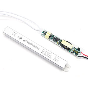 72W 12V 24V Alimentation mince blanche IP20 Alimentation LED d'intérieur Pilote linéaire étroit Boîtier en plastique blanc Pilote LED pour l'éclairage - Product Image 3