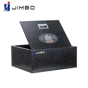 JIMBO china manufacturer security steel digital electronic top open hotel room safe box