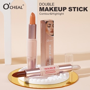 Barra de Contorno Vegana de Larga Duración, Resistente al Agua, Diseño de Doble Punta, Bronceador/Iluminador, Resistente al Sudor, Resistente a la Transferencia, Logotipo Personalizado - Product Image 4