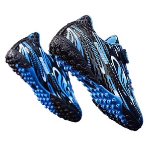 Chaussures de football Baodisi pour garçons, taille 15, crampons longs AG, tige synthétique, doublure en mesh, semelle extérieure en caoutchouc, pour entraînement printanier et matchs - Product Image 4