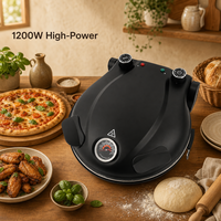 Oven listrik Multi Pizza penggunaan Hotel 12 inci komersial memasak cepat Harga bagus dengan indikator lampu