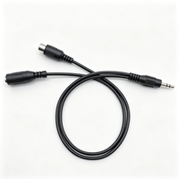 Cable Divisor de Audio en Y de 3.5mm Macho a 2 RCA Hembra para Estéreo de Coche y Hogar, Arnés de Cableado para Altavoz y Amplificador