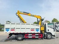 Camion grue Isuzu 4x2, prix fabricant, benne de préhension montée sur véhicule, capacité 2-6 tonnes
