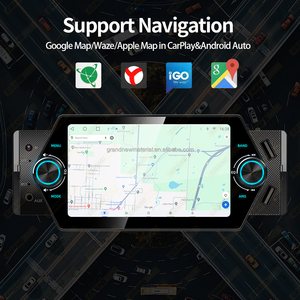 GRANDnavi 1din 5英寸触摸屏Carplay安卓汽车MP5汽车收音机BT呼叫谷歌地图钢轮控制头单元 - Product Image 5