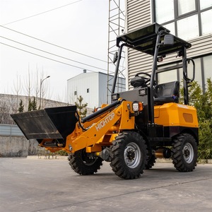 รถตักล้อยางไฟฟ้าไฮท็อป ระบบไฮดรอลิก ขนาดเล็ก เงียบ พร้อมห้องโดยสาร - Product Image 4