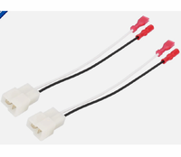 OE 72-9300 Kit d'adaptateurs de faisceaux de câbles pour haut-parleurs de portières avant-arrière 4x, 2 pièces par ensemble pour Nissan 40.5*7*5 Haute Qualité