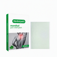 Minz-Beruhigungspflaster für Nacken & Schulter, große Größe, atmungsaktiv, Eigenmarke, niedrige Mindestbestellmenge für Männer & Frauen, Kräuterpflaster für Komfort