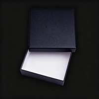 Meilleure vente en gros Boîte cadeau de luxe en papier faite à la main conception personnalisée vide emballage en carton rigide avec logo imprimé en relief