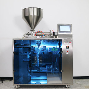 Fully Automatic 2 Head High-Accuracy Powder Filling Doypack Tomato Paste Mayonnaise Stand Pouch Bags Machine New Plastic Paper - Product Image 5