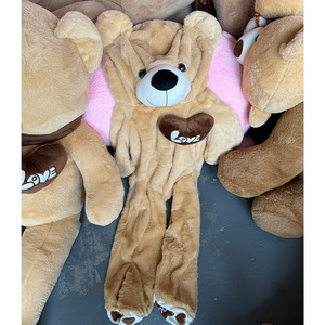 Peluche vide sans rembourrage, peau d'animal en peluche personnalisée sans rembourrage avec fermeture éclair, peaux d'ours en peluche sans rembourrage, ours en peluche sans rembourrage - Product Image 5