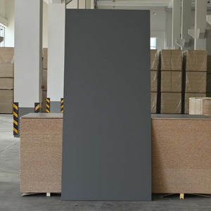 <span class=keywords><strong>Film</strong></span> de lamination décoratif gris mystérieux en PET, effet peau, écologique, doux et mat, pour panneaux de placards et armoires - Product Image 2
