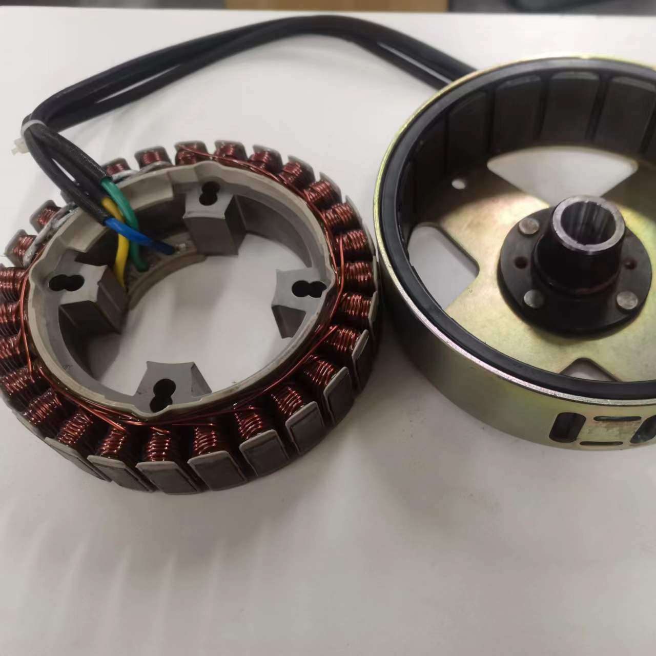 Высокомощный бесщеточный высокоскоростной двигатель YP, Yuxin, стемпинг, кВт, 72 в, расширитель диапазона, запчасти, статор и ротор от 1 кВт до 15 кВт