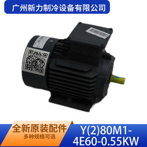Motor Asíncrono Trifásico Guangzhou Xinli Cooling Equipment Y280M1 4E60 0.55Kw para Ventilador Exterior de Aire Acondicionado - Product Image 4