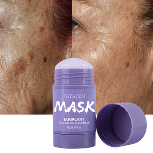 Nhãn Hiệu Riêng Hữu Cơ Cà Tím Đất Sét Mặt Nạ Stick Bán Buôn Mặt Đất Sét Bùn Rắn Màu Xanh Lá Cây Trà Bùn Mặt Nạ Stick Cho Người Lớn 40G - Product Image 3