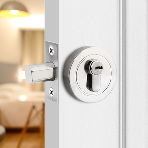ล็อกสังกะสีอัลลอย70มม. 60มม. เงินพร้อมกุญแจ - Product Image 5