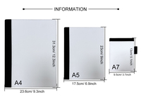 Großhandel Sublimation Rohlinge Notebook Journal Portfolio Diy Benutzer definierte Logo Stoff Leinwand Notizblock Wärme übertragung Notizbücher