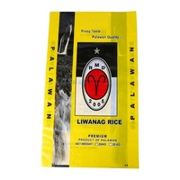 Sac de riz en polyéthylène laminé Bopp tissé de taille standard 30 kg, 20 kg, 25 kg, Jasmine Pakistan Basmati