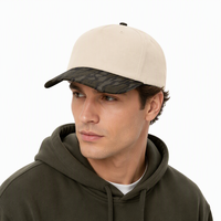 Cappello Stile Richardson 356 di Alta Qualità, Berretto da Baseball Strutturato a 5 Pannelli con Logo Ricamato Personalizzato e Visiera Mimetica