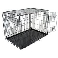 Usine En Gros Yuanyang YD105 Métal Chien Cage Pet Crate Respirant Quadrate Forme Facile À Assembler Portable Durable Grand Espace