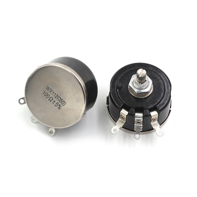 WX112 5W Wirewound Potentiometer Single Turn Adjustable Resistor 100R-47K Ohm