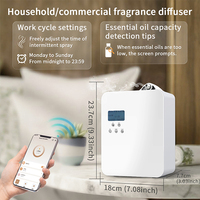 Difusor de Aroma Eléctrico Comercial al por Mayor, Capacidad de 300 ml, Montado en la Pared, para Vestíbulo de Hotel, Habitación, Interior