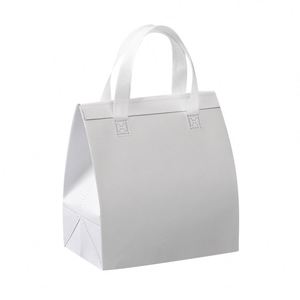 Hot Beverage Disposable Non-Woven Cooler Bag Aluminum Foil Cake Coffee Thermal Bag Recycled Insulated Bags for Takeaway - Product Image 3