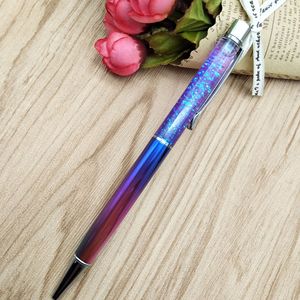 Multi‑color Liquid Quicksand <b>Glitter</b> Metal Ballpoint <b>Pen</b> Reusable Silk Screen Printed for Girls Bridal Shower Promotion - Product Image 6