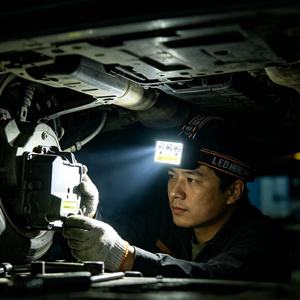 Linterna Frontal LED Recargable por USB Solar, Ajustable e Impermeable, para Trabajo, Camping, Pesca y Reparaciones al Aire Libre - Product Image 6