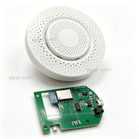 Moniteur de qualité de l'air Tuya 5 en 1, détecteur de formaldéhyde, COV, CO2, température et humidité, capteur intelligent pour la maison
