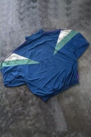 Veste en nylon pour hommes grande taille coupe-vent à fermeture éclair à rayures personnalisées Patchwork bloc de couleur à capuche pour l'extérieur