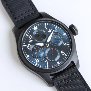 Montres mécaniques de haute qualité ; Montres tendance et très vendues ; Montres au design complexe ; Montres noires avec cadrans bleus. - Product Image 2