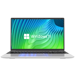 공장 15.6 인치 슬림 휴대용 비즈니스 노트북 컴퓨터 인텔 N5095 쿼드 코어 프로세서 윈도우 11 디스플레이 영어 새로운 - Product Image 1