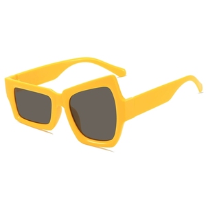 2023 rétro moderne <span class=keywords><strong>roman</strong></span> Design forme irrégulière lunettes de <span class=keywords><strong>soleil</strong></span> haute qualité Vintage verre coloré bas prix accessoire de fête - Product Image 6